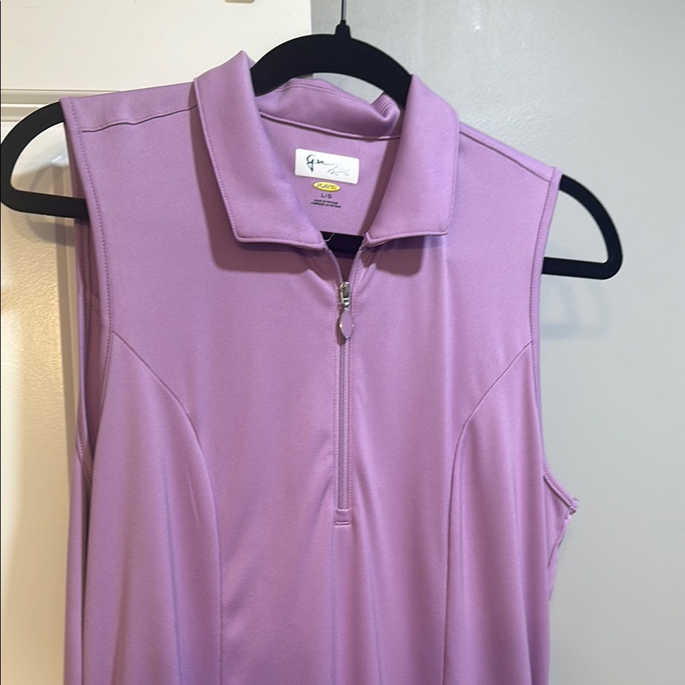 Sleeveless Lavender Dress